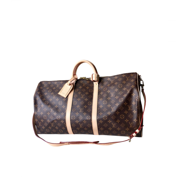 Louis Vuitton Keepall 55 Luggage Bag Brown