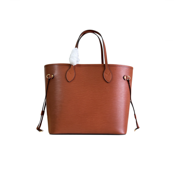 Louis Vuitton Neverfull Handle Bag Brown