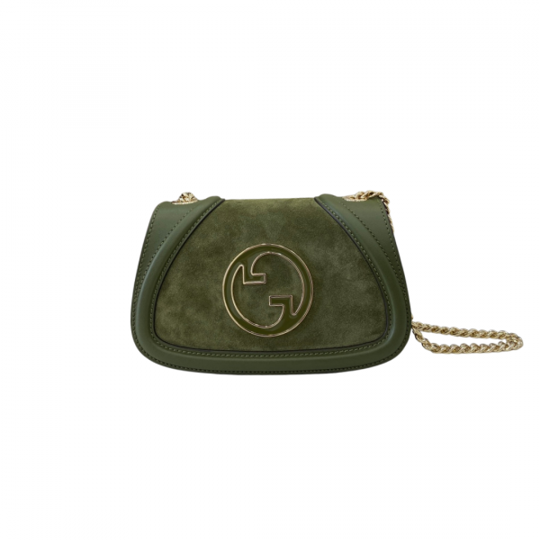 Gucci Blondie Shoulder Bag Small Green