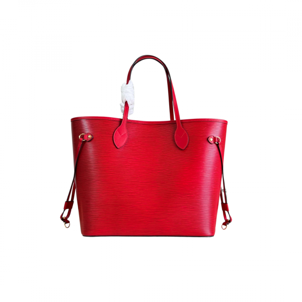 Louis Vuitton Neverfull Handle Bag Red