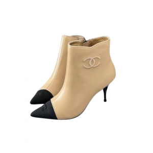 Alternative view of Chanel Heeled Bootie Cream