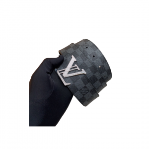 Alternative view of Louis Vuitton Monogram Eclipse Mens Belt Black/Silver