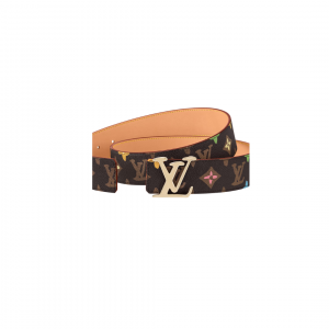 Alternative view of LV Tag Reversible Brown Colors Belt