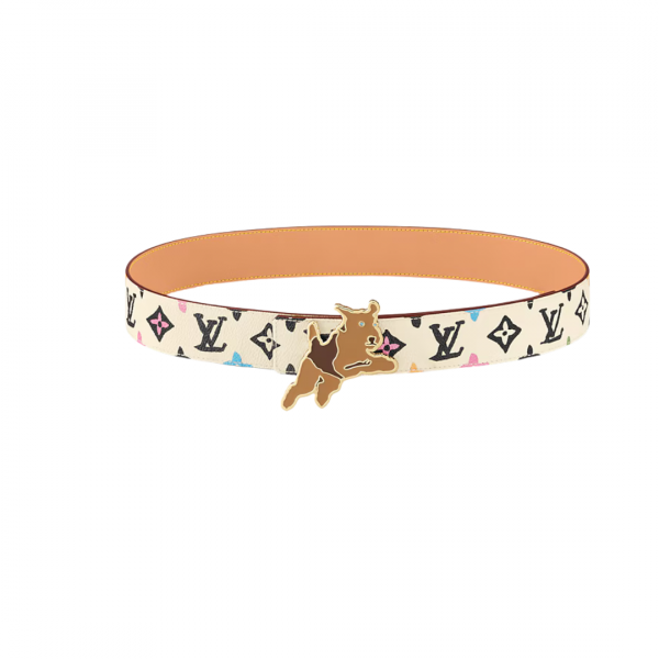 Lv Monogram Craggy Reversible Belt
