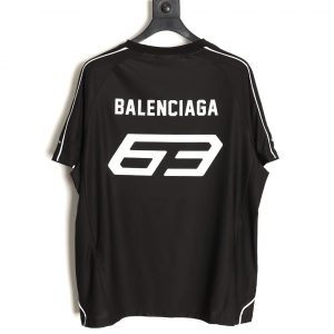 Balenciaga Lamborghini Co-Branded Short-Sleeve T-Shirt - Image 3