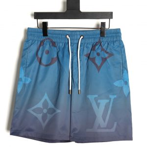 Louis Vuitton shorts with large gradient print