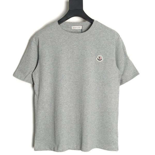 Moncler jacquard lettering short-sleeved T-shirt
