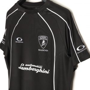 Balenciaga Lamborghini Co-Branded Short-Sleeve T-Shirt - Image 2
