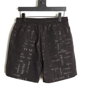 Prada all-over logo print shorts - Image 2