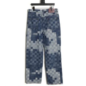 Alternative view of Louis Vuitton Jeans With Mosaic Camouflage Print