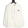Burberry Foam Print Hoodie With Embroidered Logo on Chest and Back