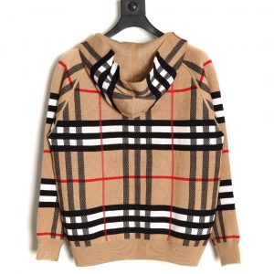 Alternative view of Burberry Double-Sided Hooded Zip-Through Cashmere Jacket
