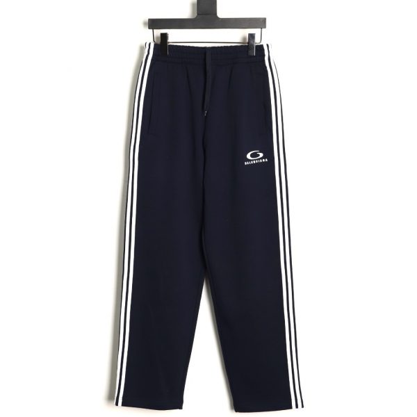 Balenciaga Embroidered Trim Suit Track Pants