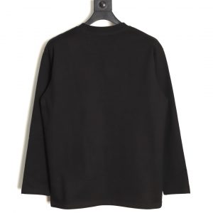 Alternative view of Burberry Plaid War Horse Long Sleeve Black