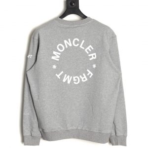 Alternative view of Moncler Hiroshi Fujiwara Ring Print Crew Neck Sweatshirt