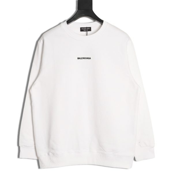 Balenciaga embroidered lettering crewneck sweatshirt