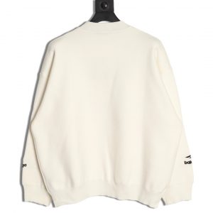 Alternative view of Balenciaga embroidered crew neck sweater