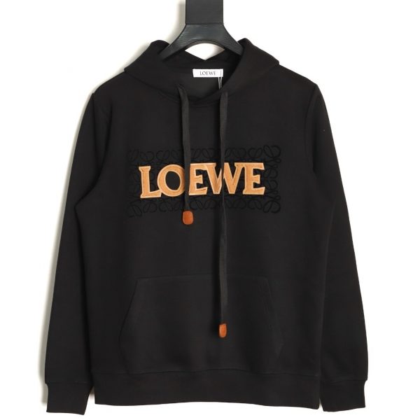 Loewe Towel Patch Letter Hooddie