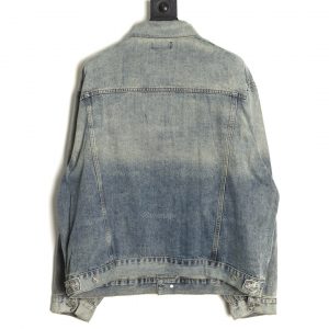 Alternative view of Balenciaga Small Letter Print Washed Jacket
