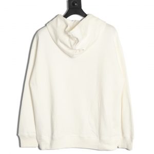 Alternative view of Prada Triangle Iron-On Brand Logo Hoodie with Side Fake Pocket