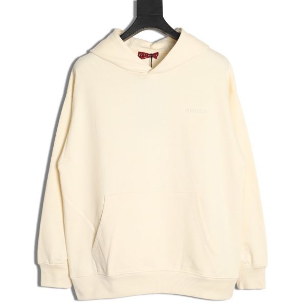 Gucci Hooded Sweatshirt with Small Embroidered Label