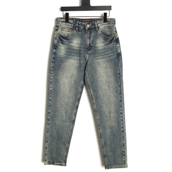 Louis Vuitton Jeans with Back Pocket and Embossing