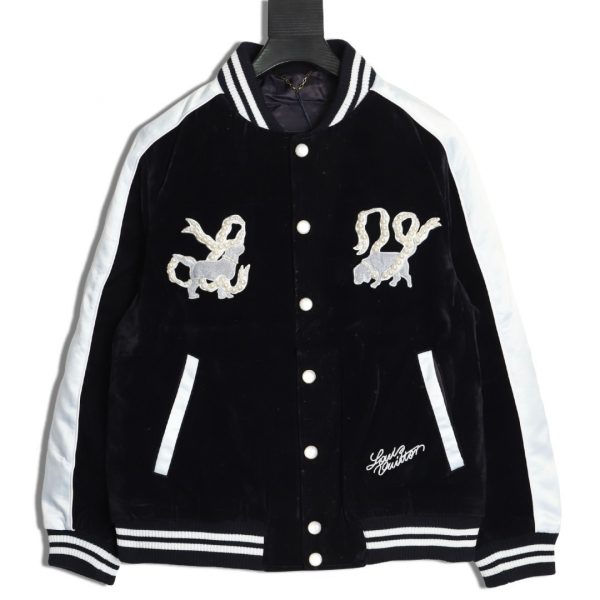 Louis Vuitton Pearl Velvet Jacket