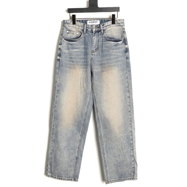 Burberry Horse Check Back Pocket Jeans