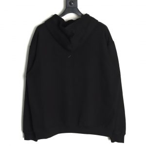 Alternative view of Dior Black Embroidered Lettering Hoodie