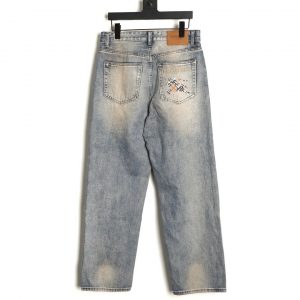 Alternative view of Burberry Horse Check Back Pocket Jeans