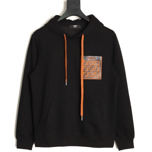 Fendi Letter Pocket Hoodie