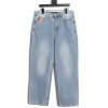 Louis Vuitton Hollow-Out Pocket Embroidered Jeans